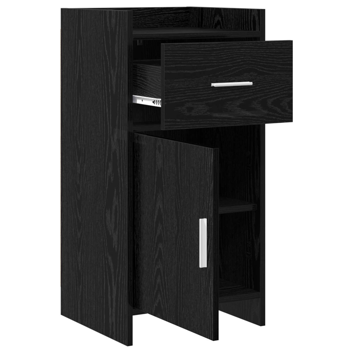 Kreveta Crni hrast 40 x 36 x 80 cm Konstruirano drvo