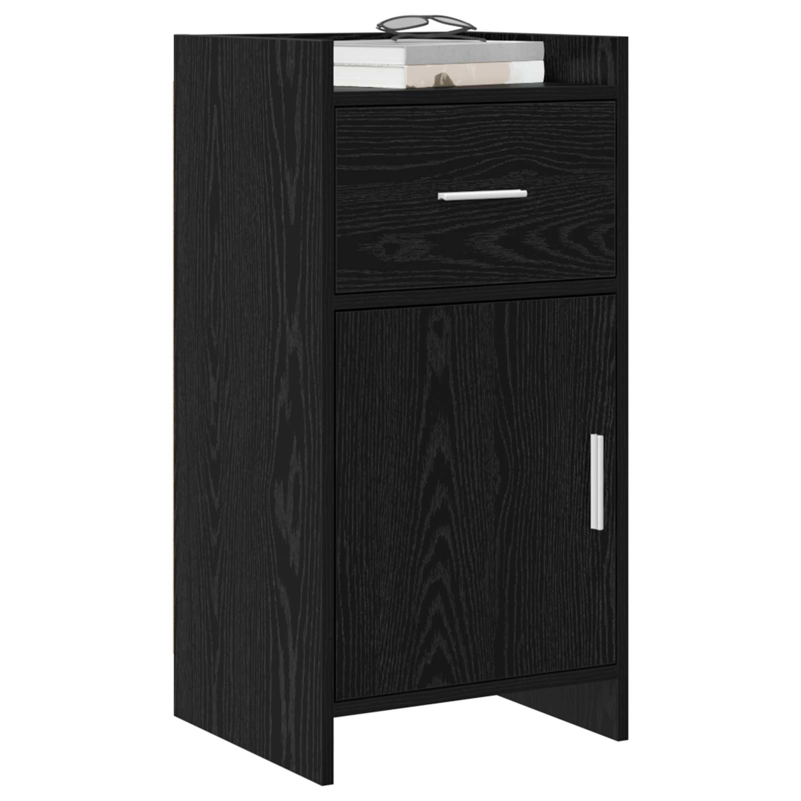 Kreveta Crni hrast 40 x 36 x 80 cm Konstruirano drvo