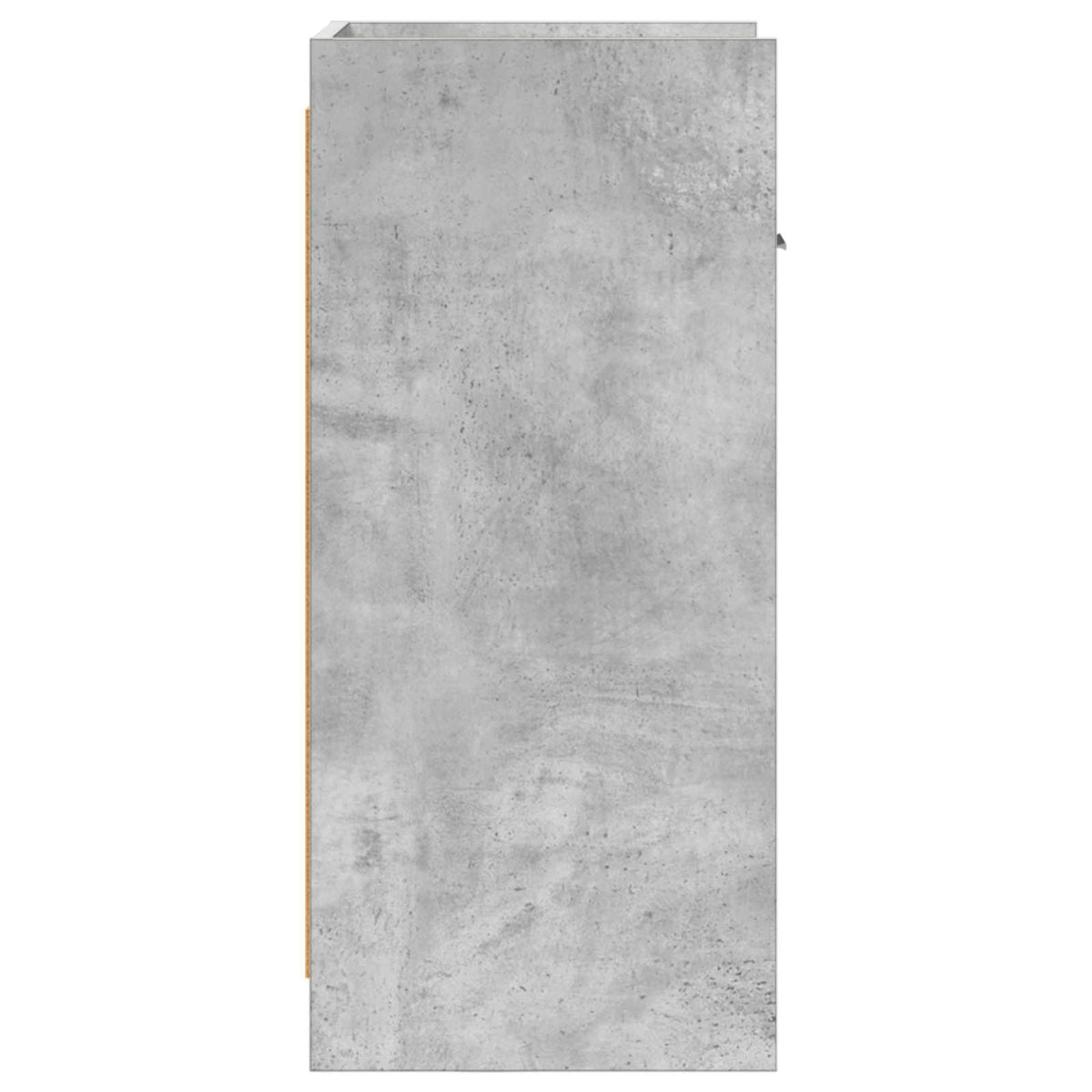 Kreveta Betonska siva 40 x 36 x 80 cm Konstruirano drvo