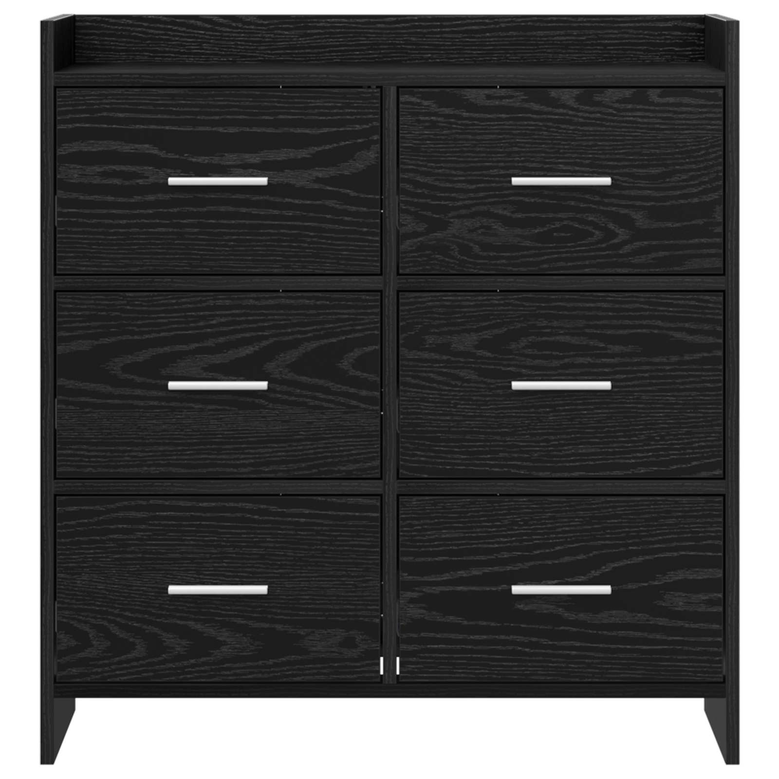 Kreveta Crni hrast 75 x 33 x 80 cm Konstruirano drvo