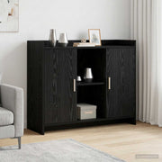 Kreveta Black Oak 98,5 x 33 x 80 cm Konstruirano drvo