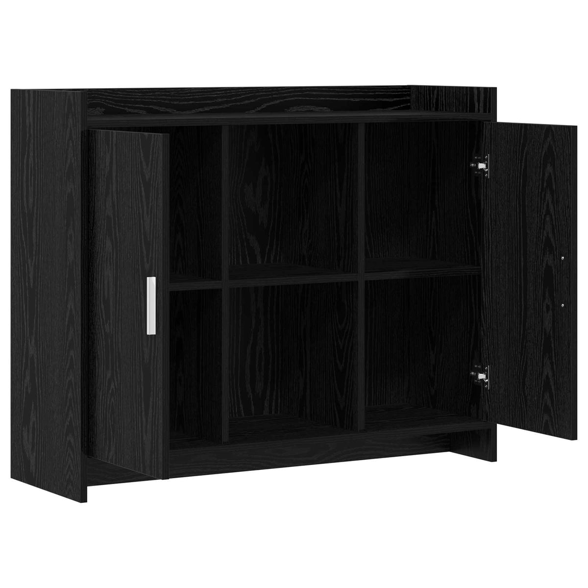 Kreveta Black Oak 98,5 x 33 x 80 cm Konstruirano drvo