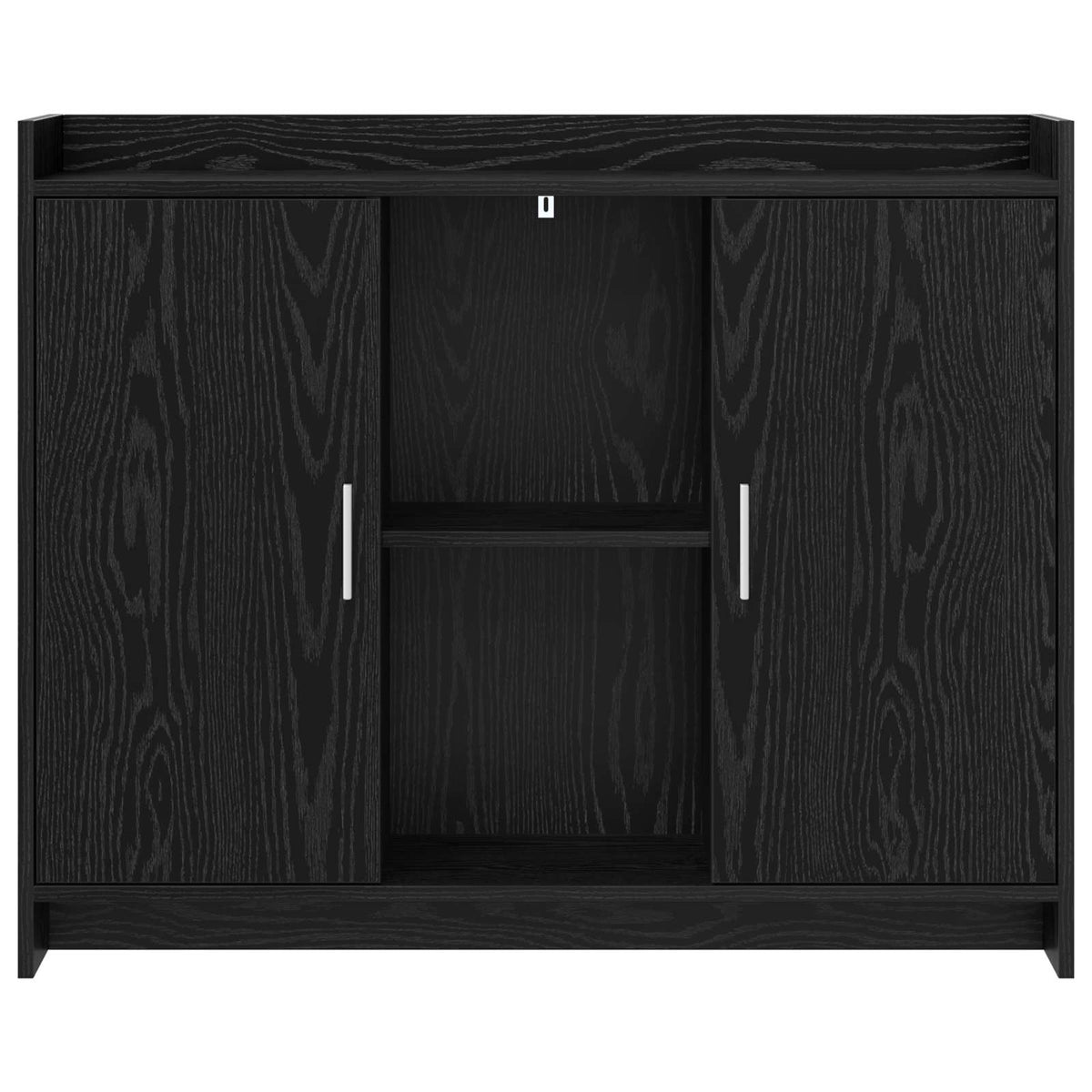 Kreveta Black Oak 98,5 x 33 x 80 cm Konstruirano drvo