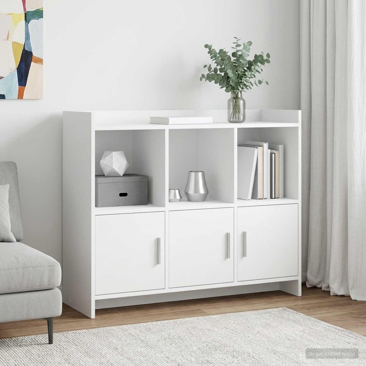 Kreveta Bijela 98,5 x 33 x 80 cm Konstruirano drvo