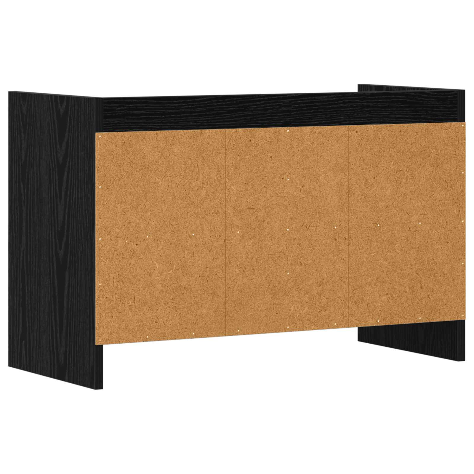 TV ormar 71,5 x 33 x 47 cm Crni hrast Konstruirano drvo