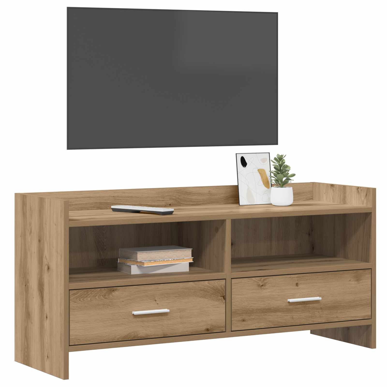 TV ormar 100 x 33 x 47 cm Hrast artisan Konstruirano drvo
