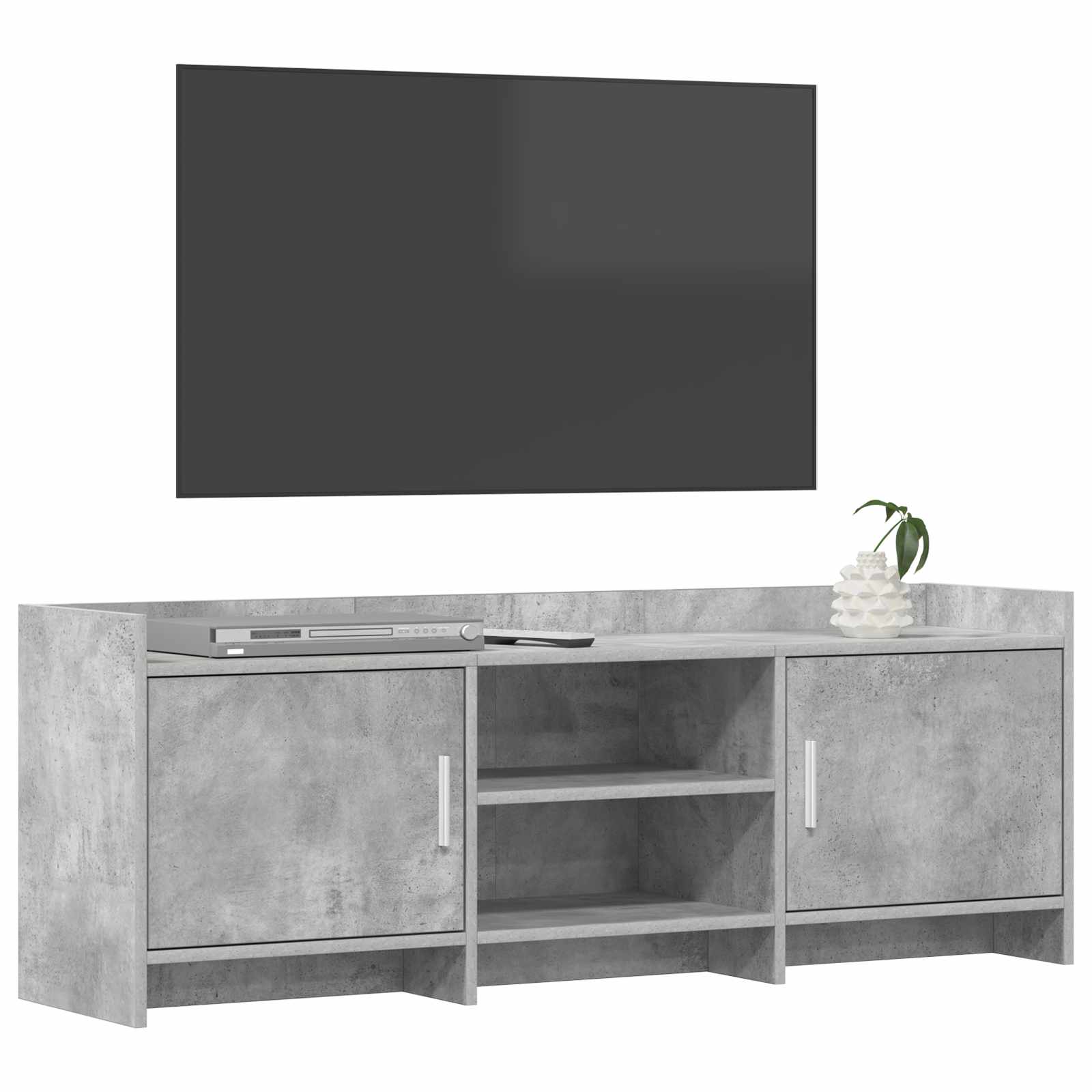 TV ormar 130 x 33 x 47 cm Betonska siva Konstruirano drvo