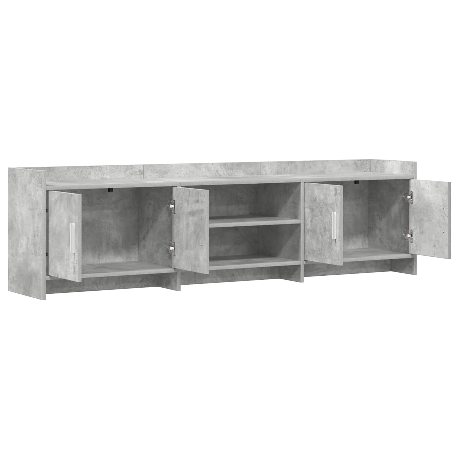 TV ormar 168 x 33 x 47 cm Betonska siva Konstruirano drvo