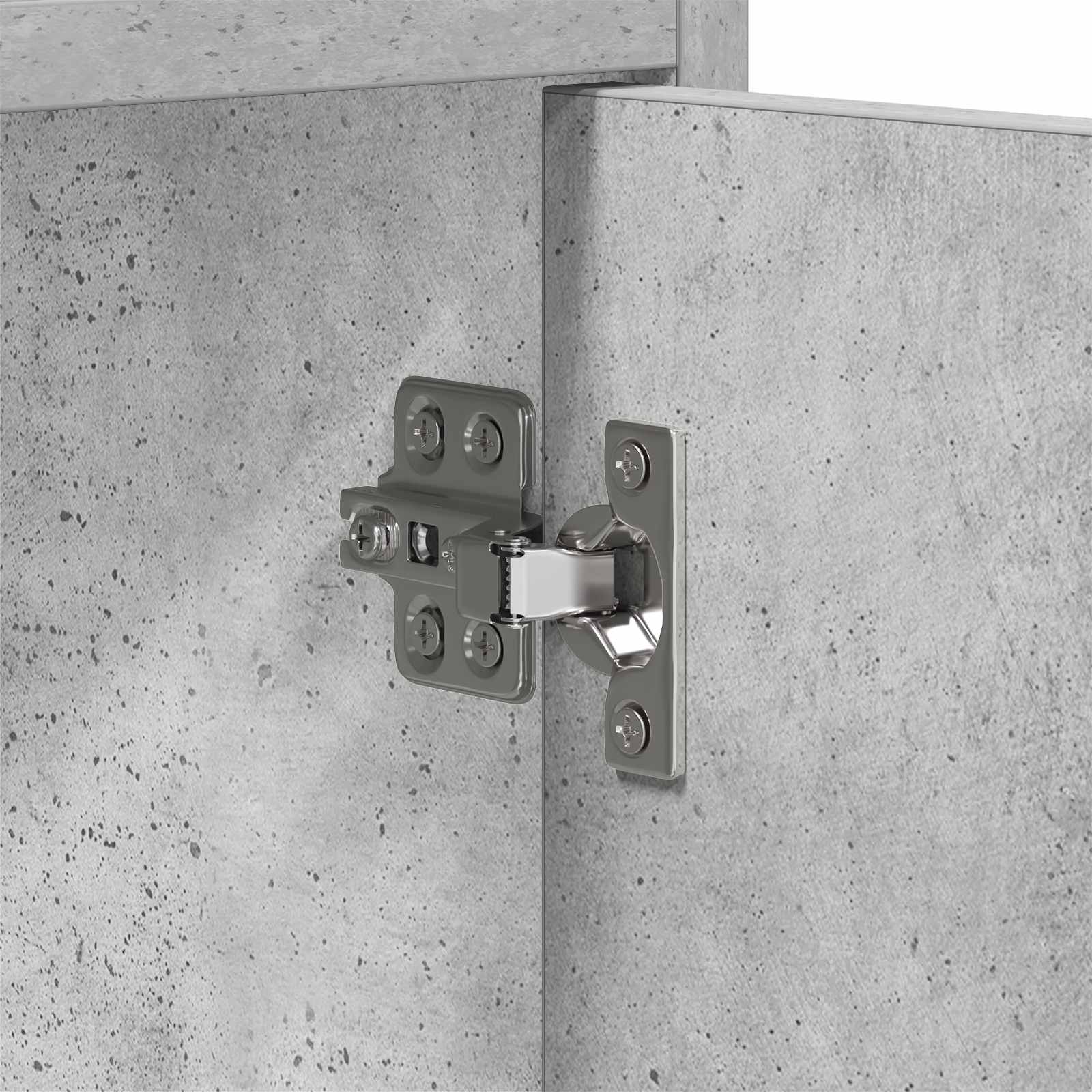 TV ormar 168 x 33 x 47 cm Betonska siva Konstruirano drvo