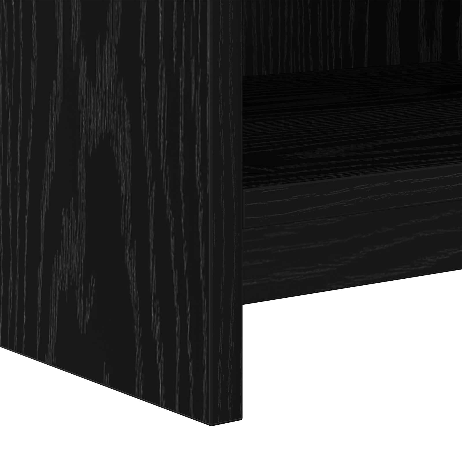 TV ormar 168 x 33 x 47 cm Crni hrast Konstruirano drvo