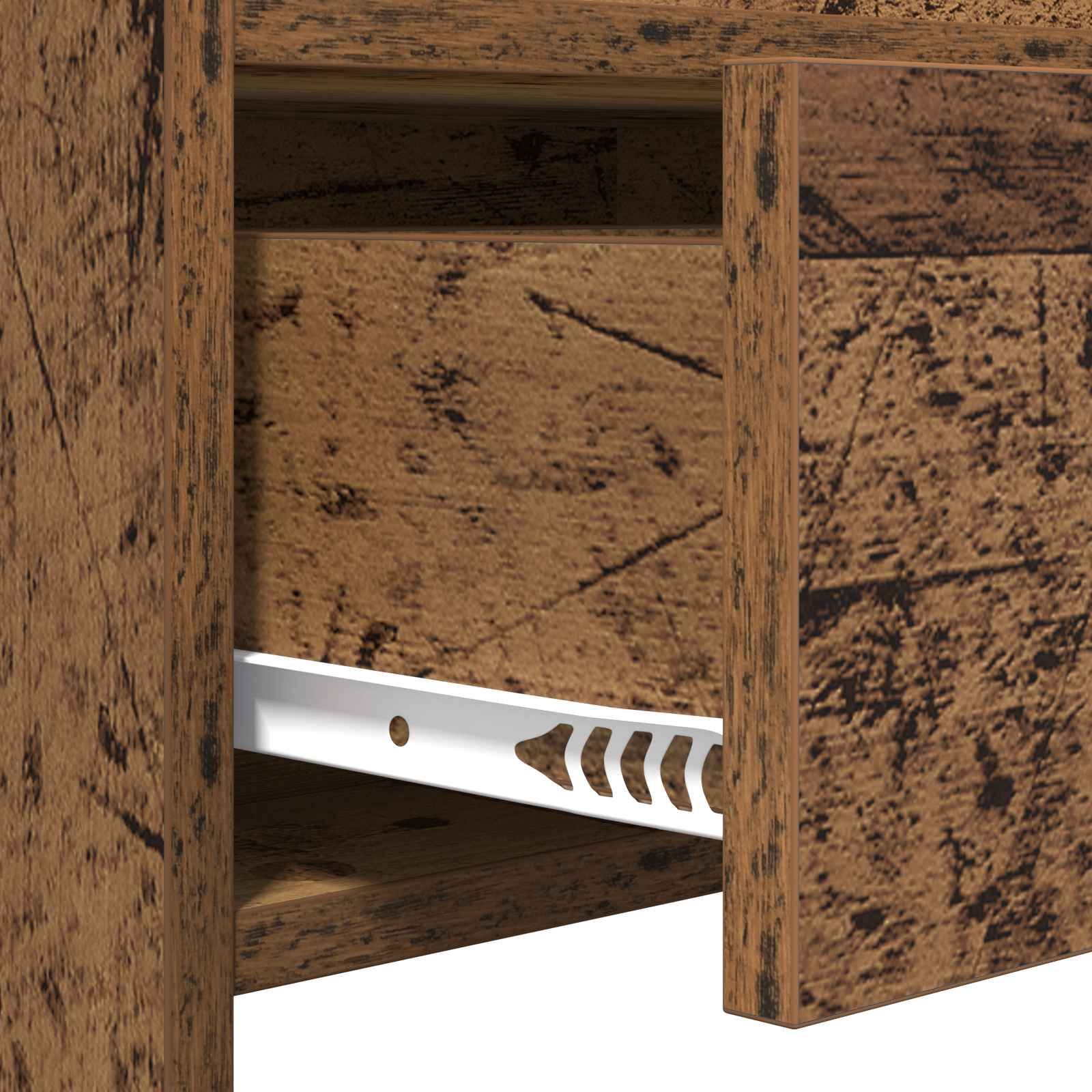 Ormar za cipele 73,5 x 36 x 92 cm Konstruirano drvo Staro drvo