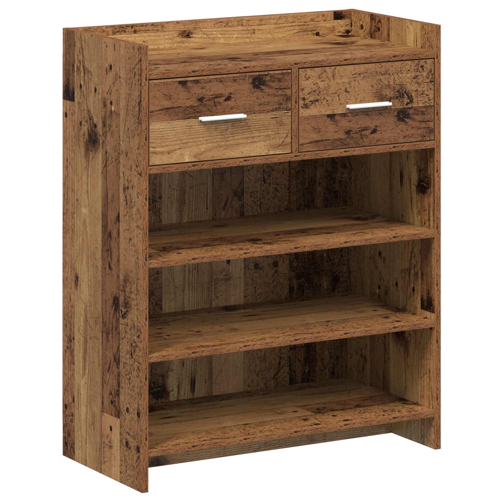 Ormar za cipele 73,5 x 36 x 92 cm Konstruirano drvo Staro drvo