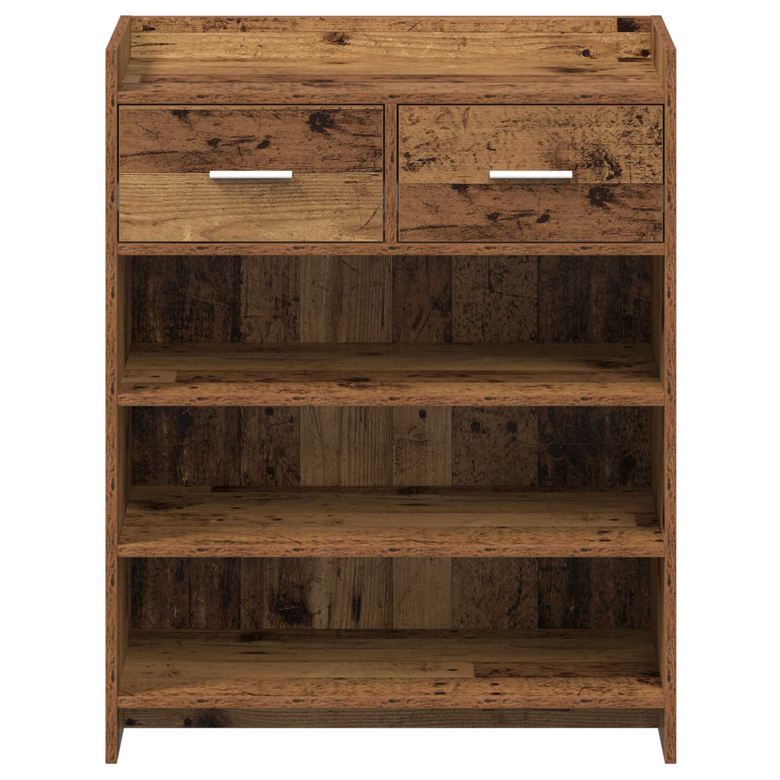 Ormar za cipele 73,5 x 36 x 92 cm Konstruirano drvo Staro drvo
