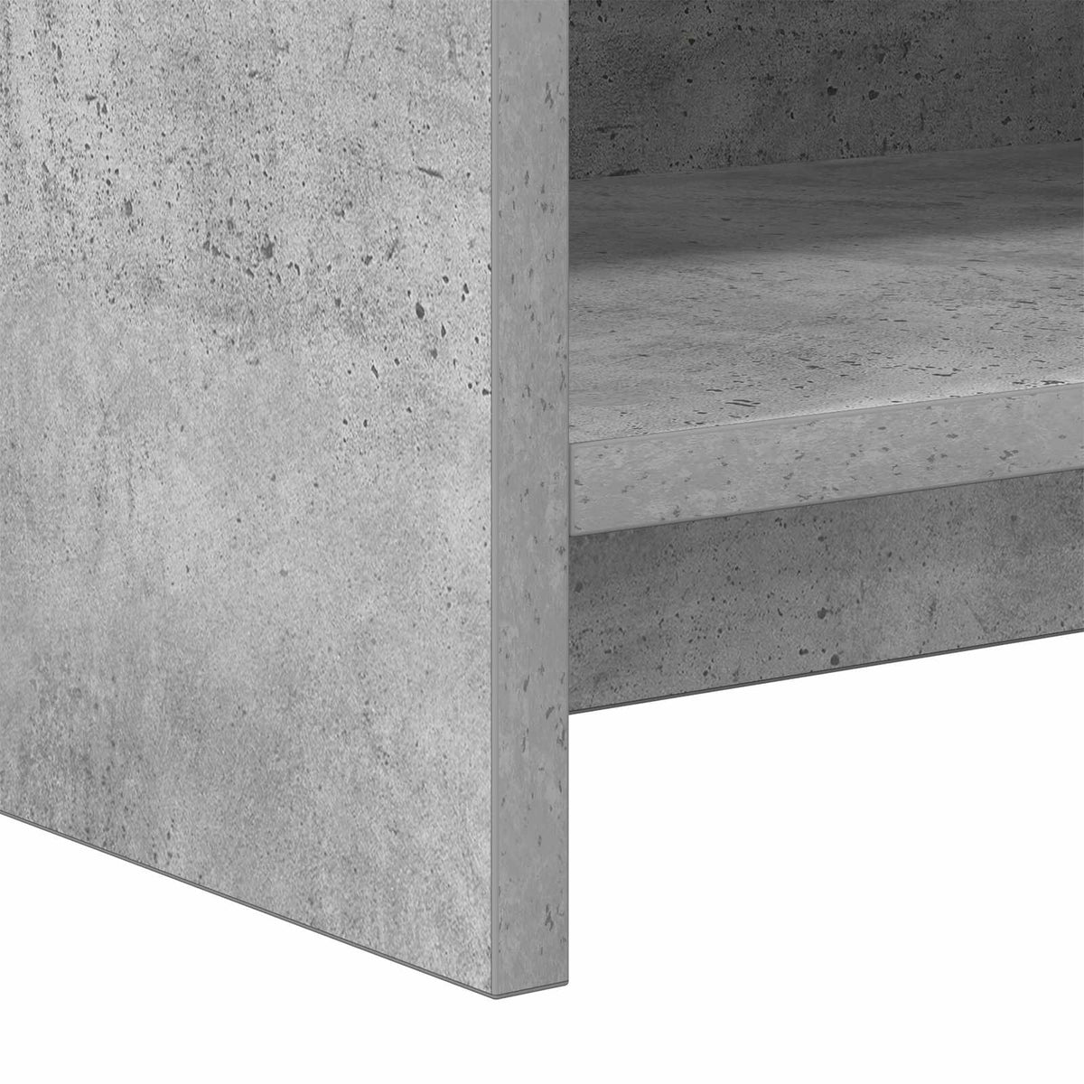 Ormar za cipele Betonska siva 48 x 36 x 92 cm Konstruirano drvo