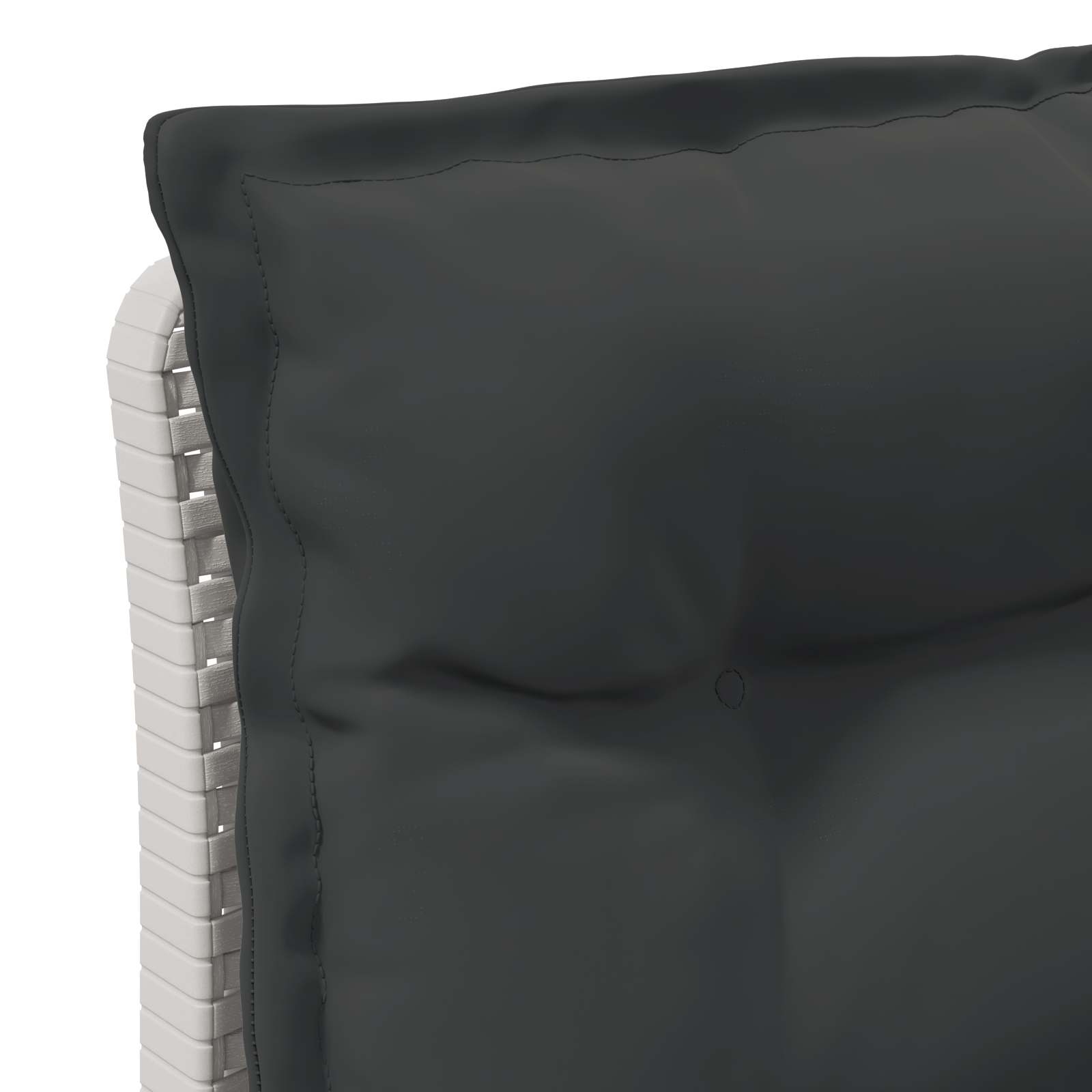 Dvosjedni vrtni sofa s jastucima u ratan izgledu PP Bijela