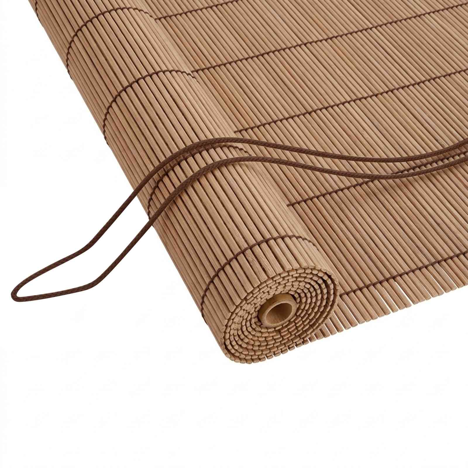 Rolo zavjesa Smeđa 60 x 160 cm Bambus
