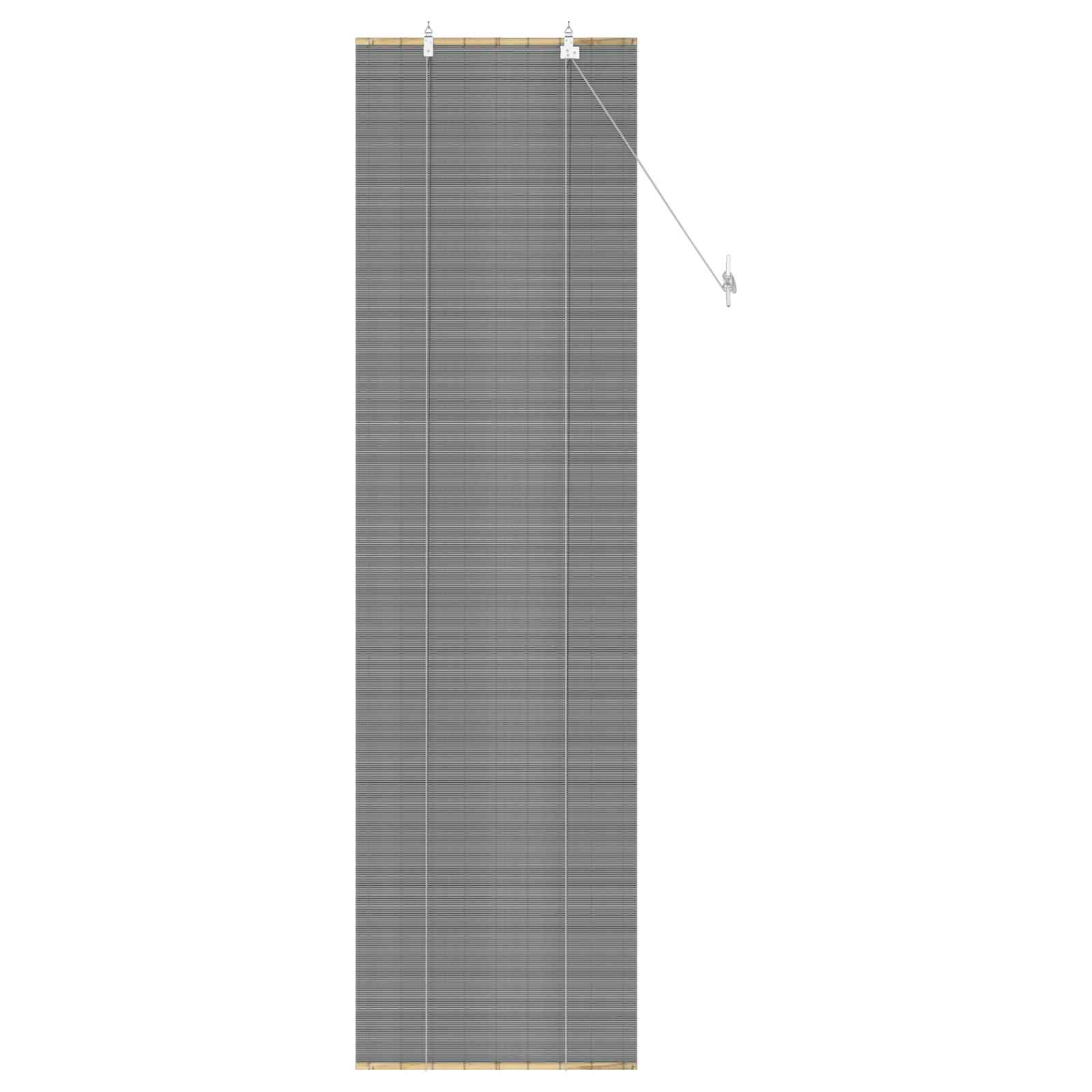 Rolo zavjesa Siva 70 x 220 cm Bambus
