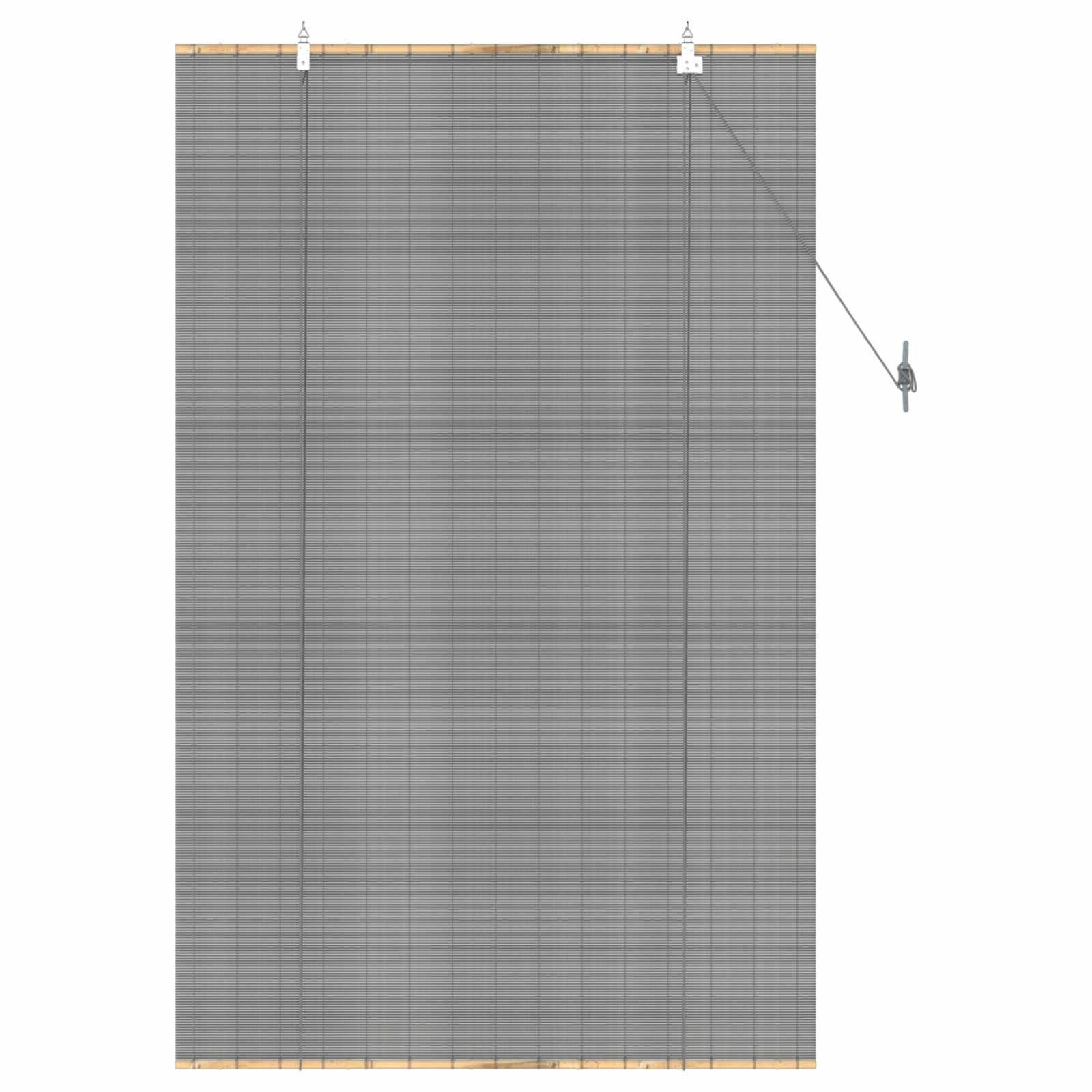 Rolo zavjesa Siva 100 x 160 cm Bambus