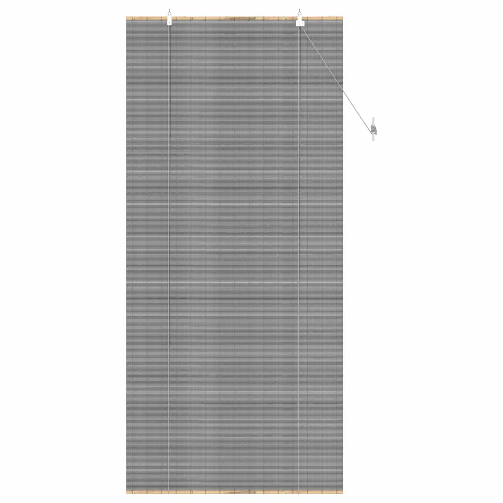 Rolo zavjesa Siva 100 x 220 cm Bambus