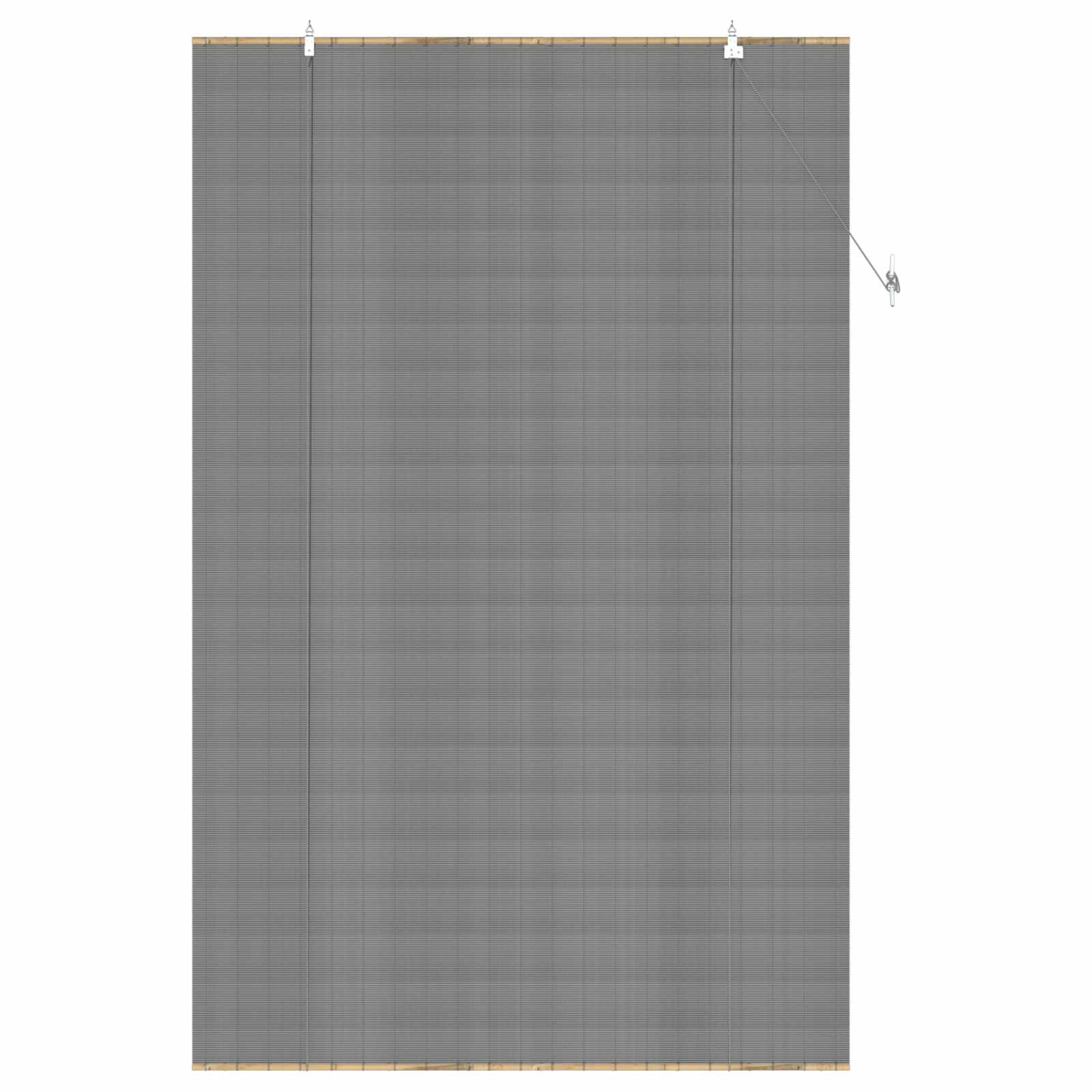 Rolo zavjesa Siva 130 x 220 cm Bambus