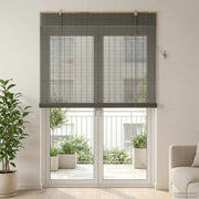Rolo zavjesa Siva 150 x 220 cm Bambus
