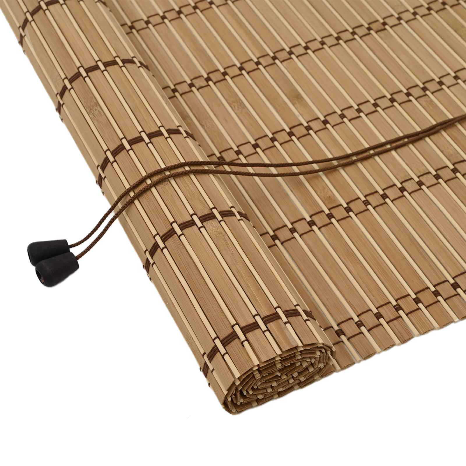 Rolo zavjesa Prirodna i smeđa 50 x 220 cm Bambus