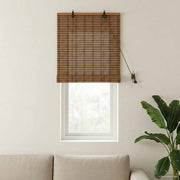 Rolo zavjesa Smeđa 40 x 160 cm Bambus