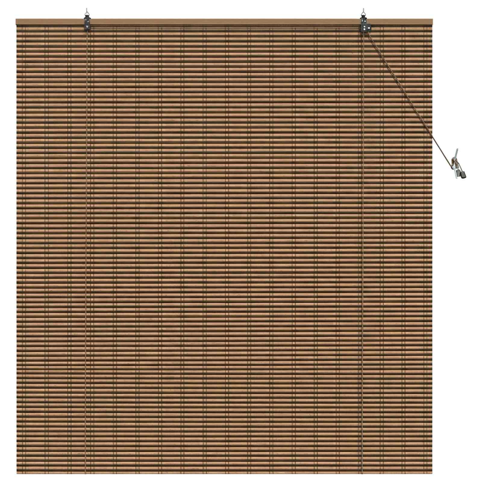Rolo zavjesa Smeđa 130 x 160 cm Bambus