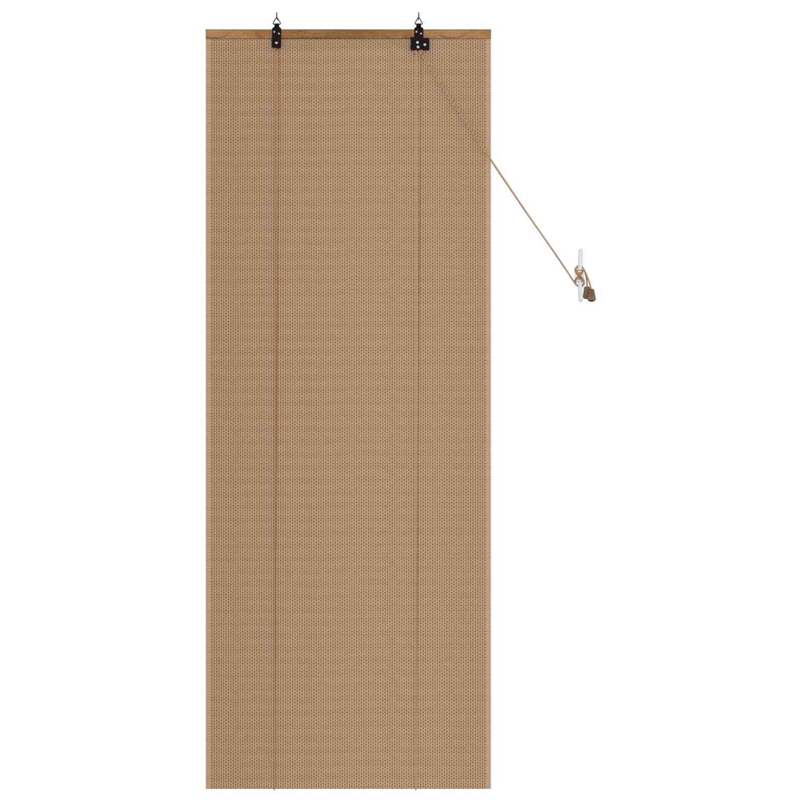 Rolo zavjesa Smeđa 40 x 160 cm Bambus