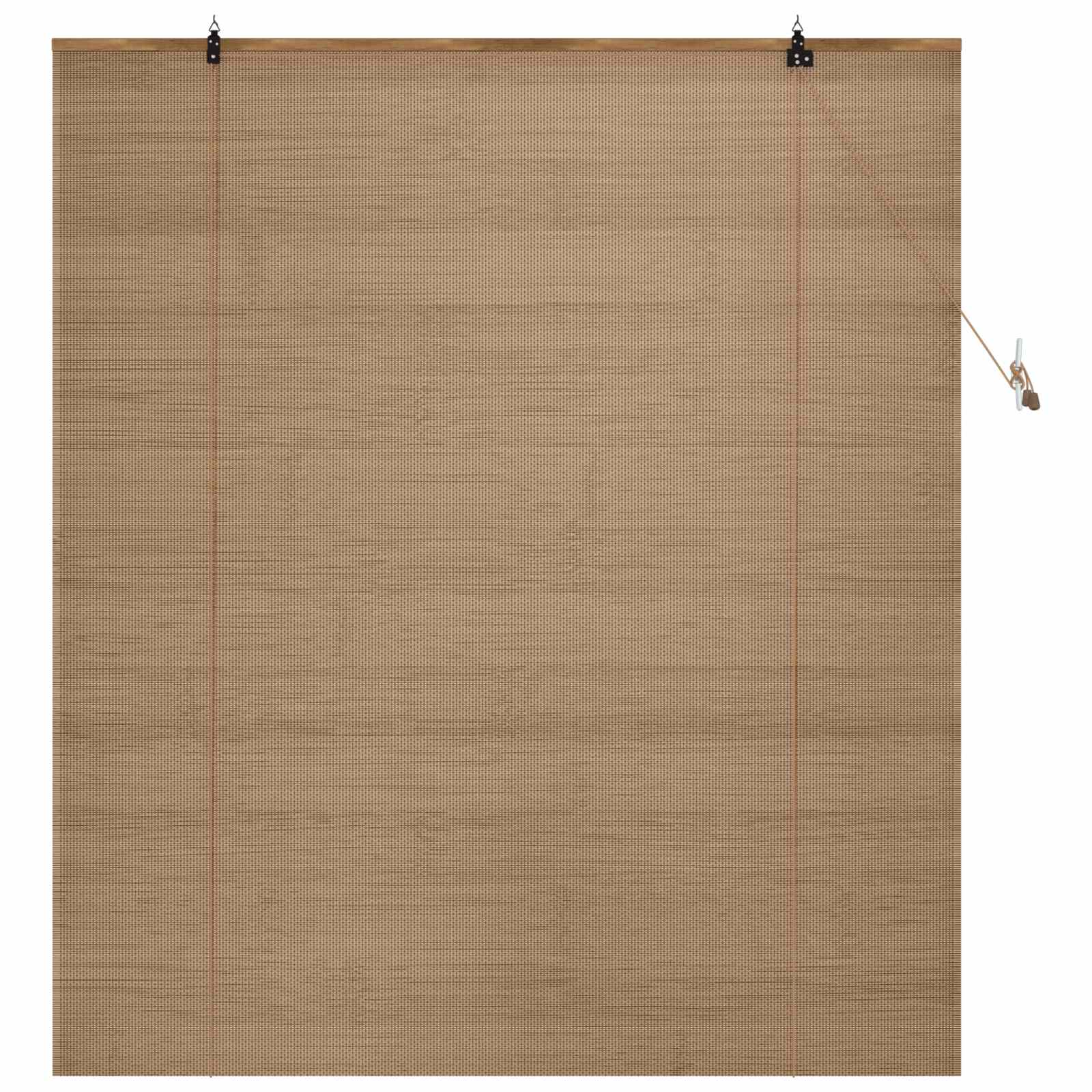 Rolo zavjesa Smeđa 130 x 160 cm Bambus