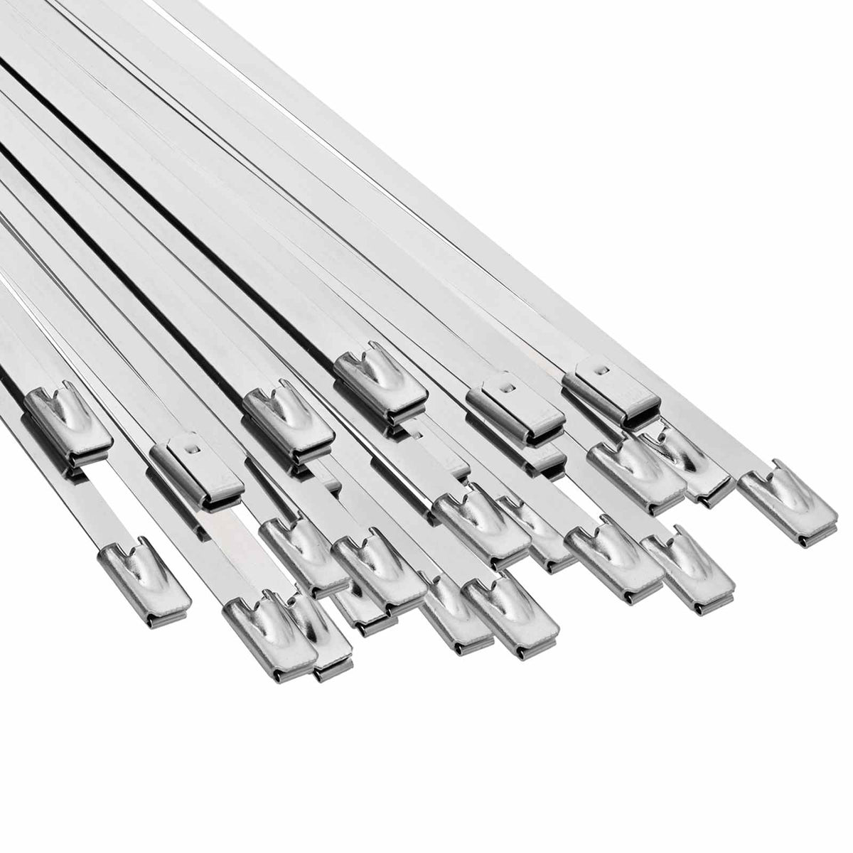 Veza za kabel 25 kom. 4,6 x 150 mm Srebrna