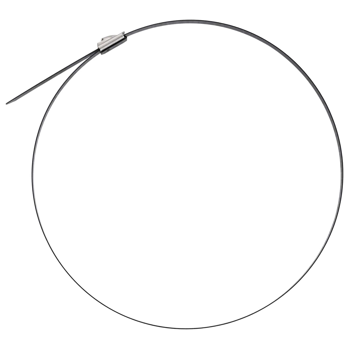 Veza za kabel 12 kom. 4,6 x 400 mm Crna
