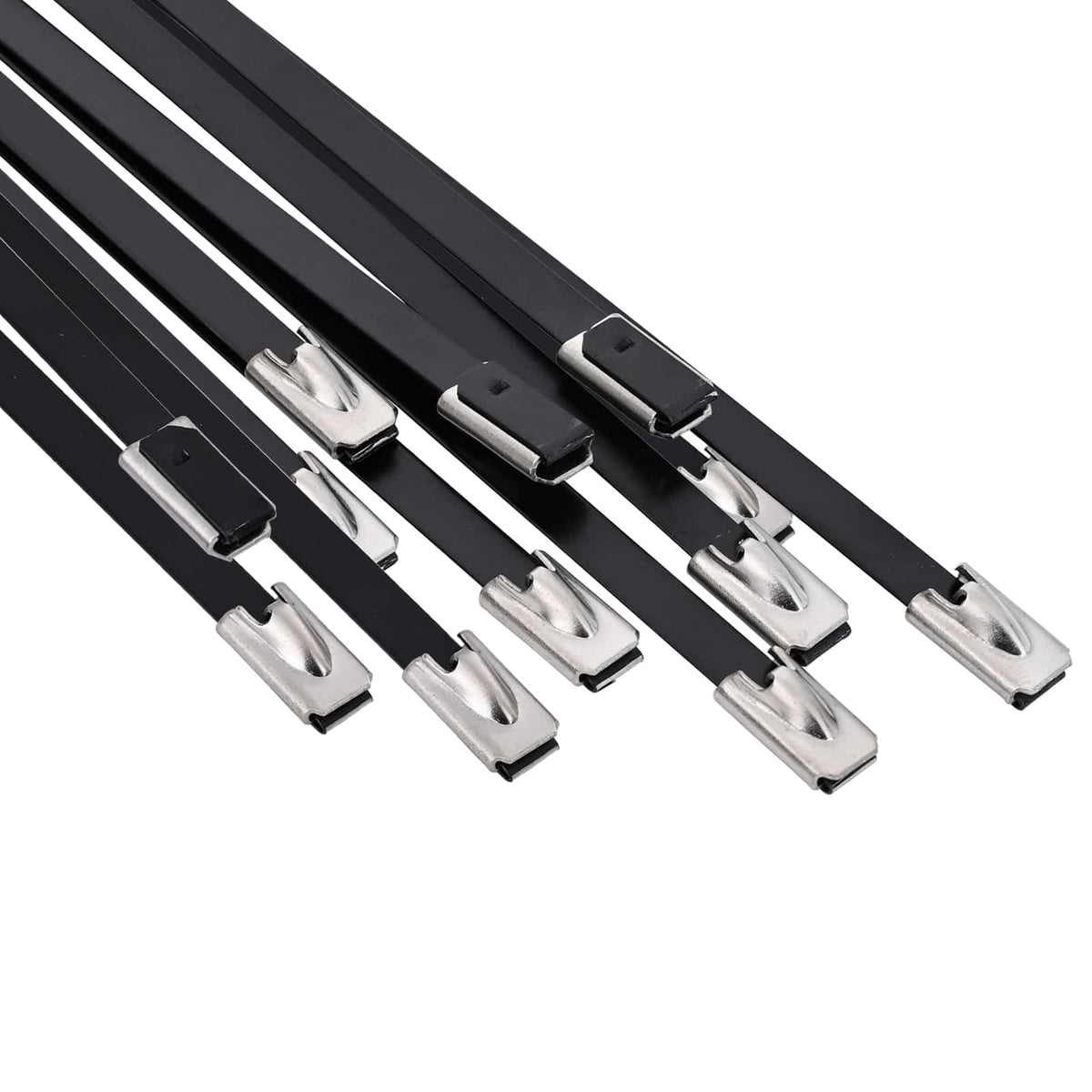 Veza za kabel 12 kom. 4,6 x 600 mm Crna