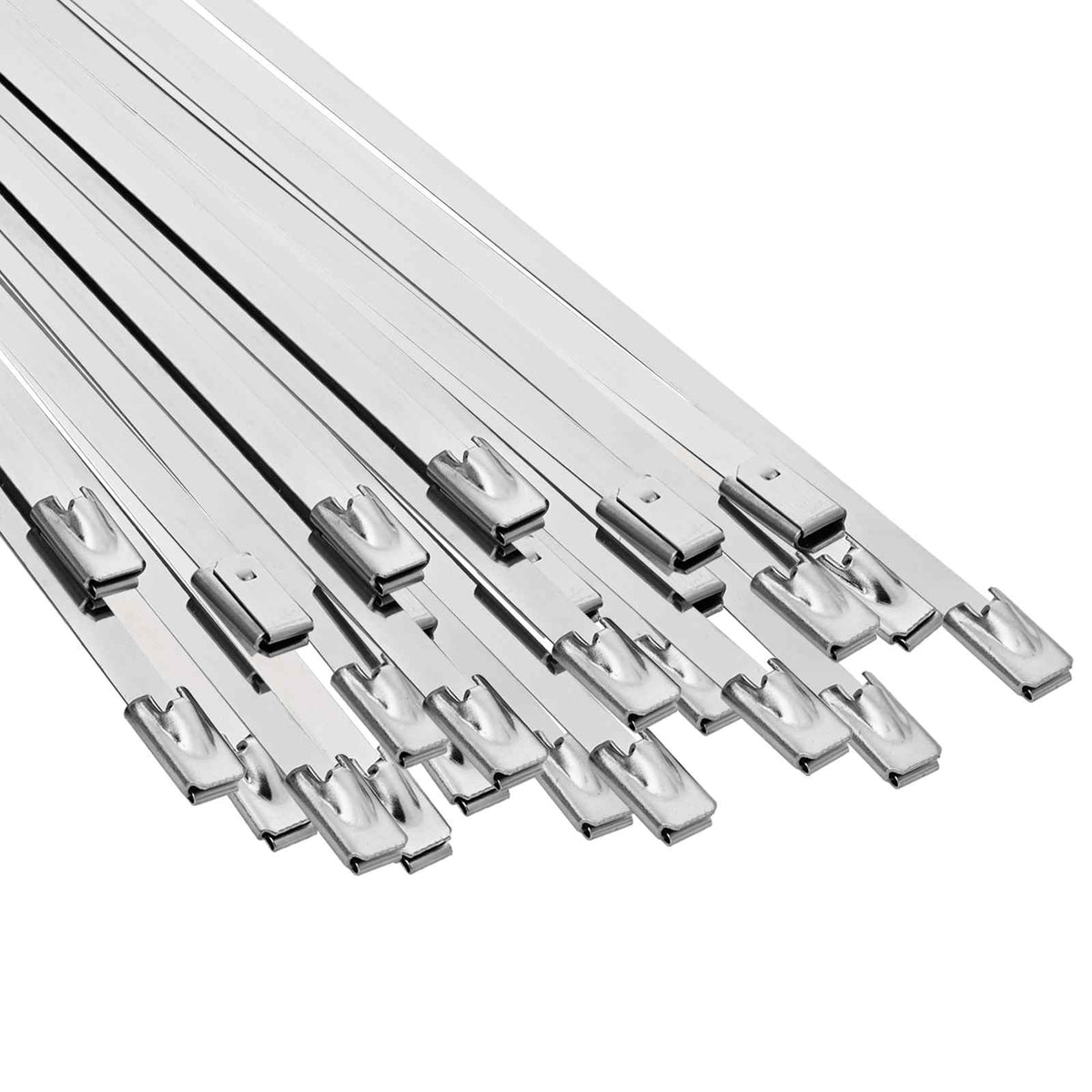 Veza za kabel 25 kom. 4,6 x 800 mm Srebrna