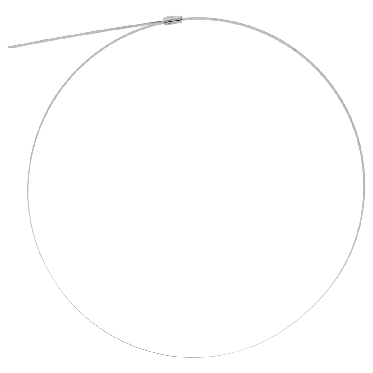 Veza za kabel 25 kom. 4,6 x 800 mm Srebrna