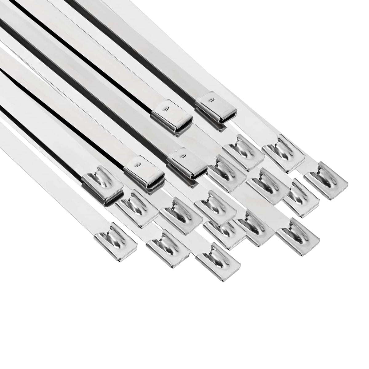 Veza za kabel 25 kom. 7,9 x 500 mm Srebrna