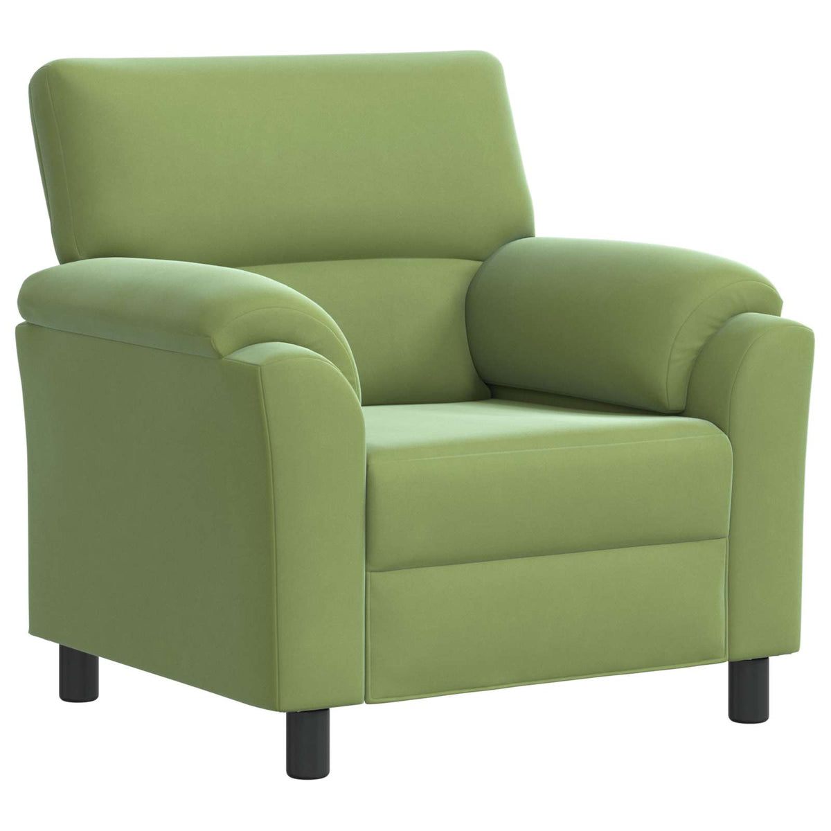 Set sofe 2 pcs Svijetlo zelena Baršun