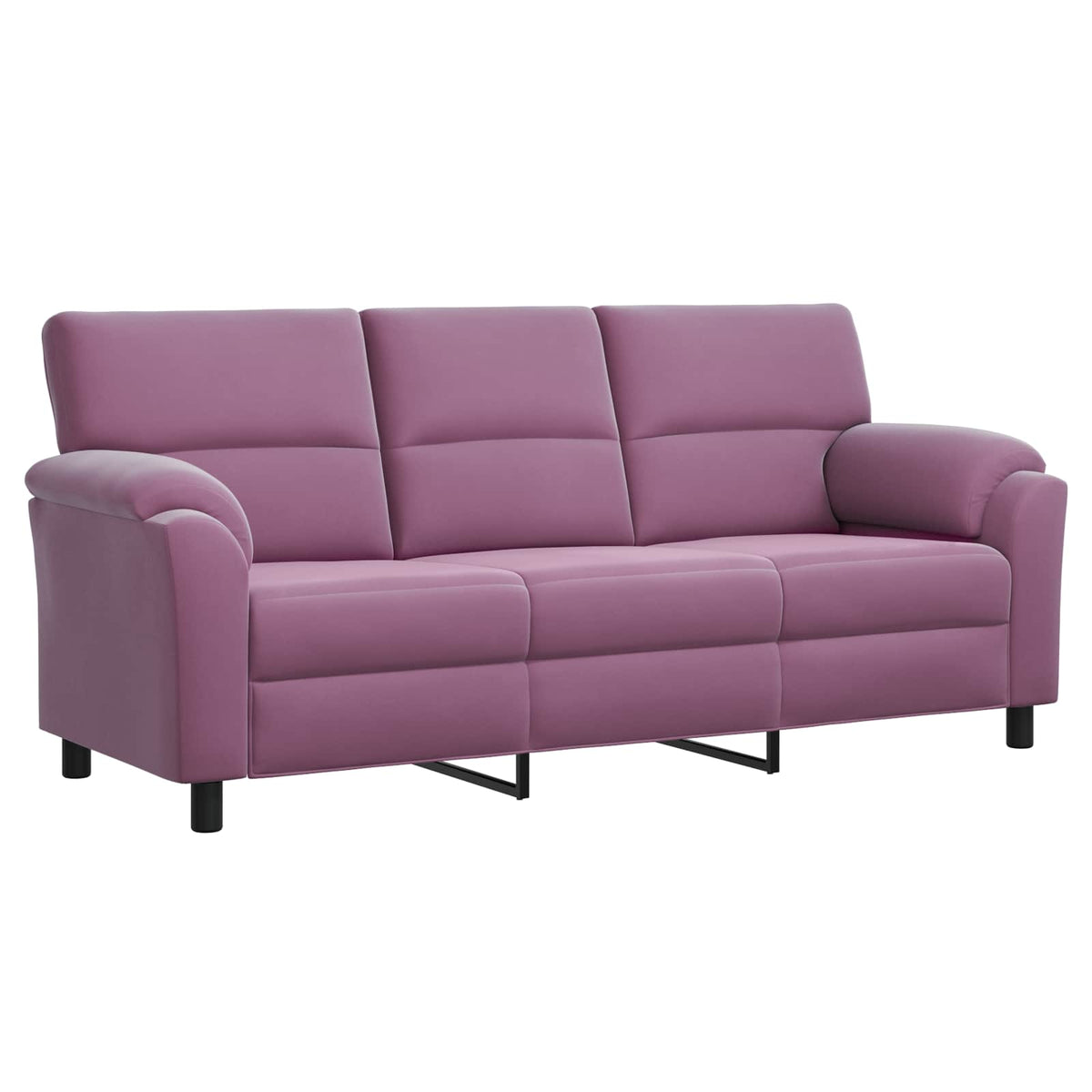 Set sofe 2 pcs Ljubičasta Baršun