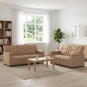 Set sofe 2 pcs Boja cappuccina Umjetna koža
