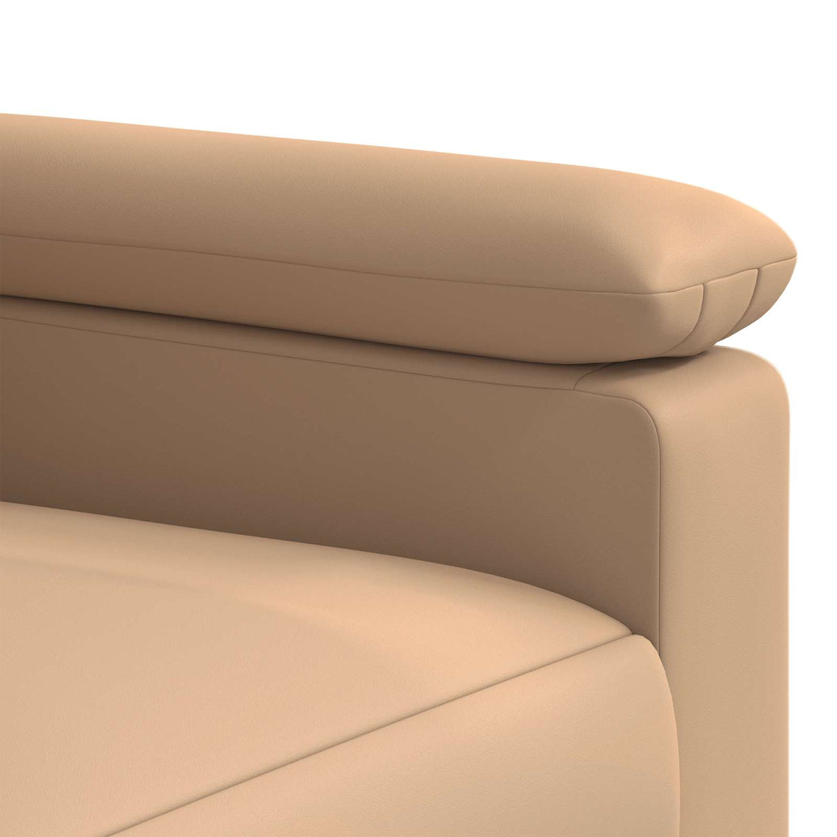 Set sofe 2 pcs Boja cappuccina Umjetna koža