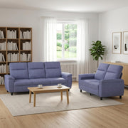 Set sofe 2 pcs Traper plava Tkanina