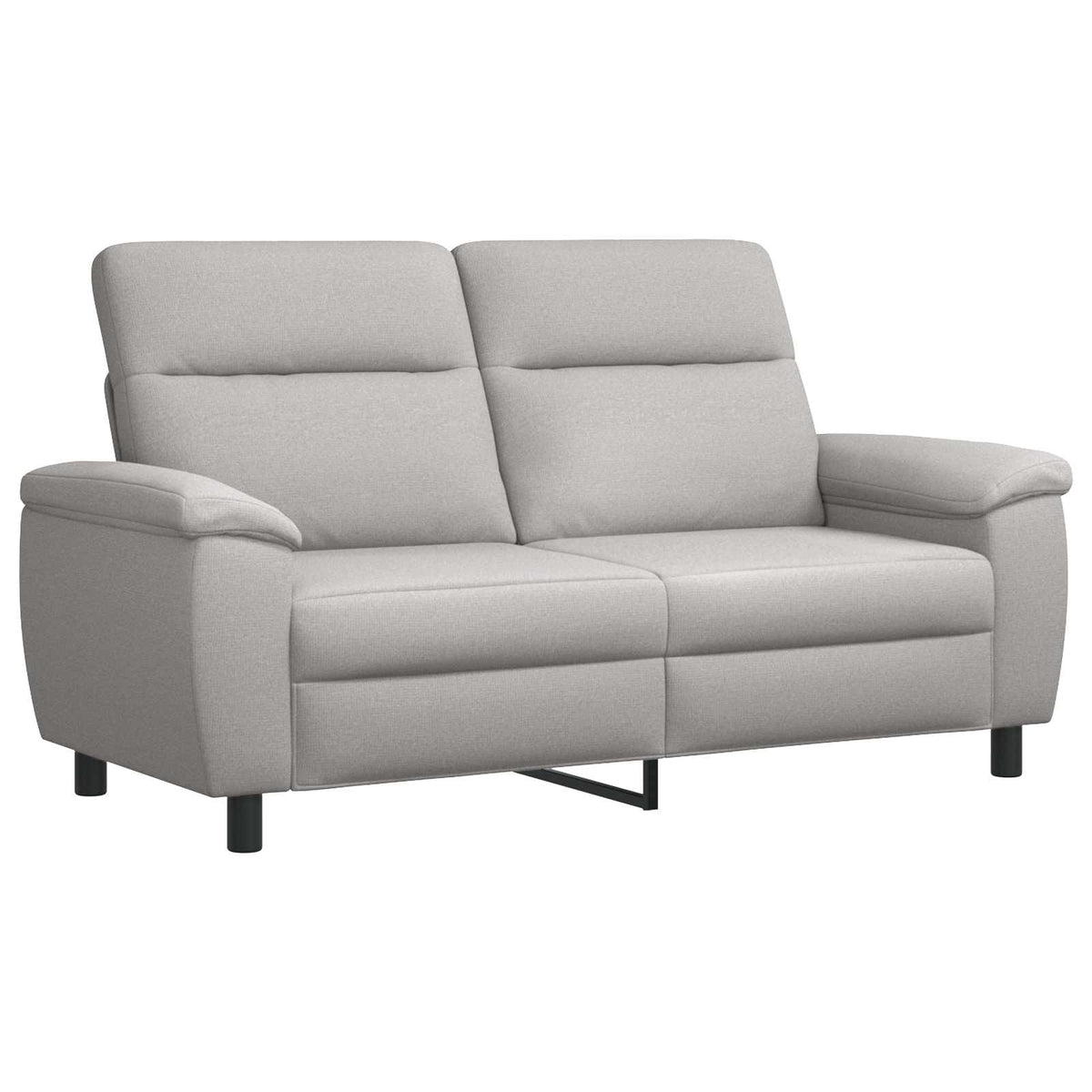 Set sofe 2 pcs Oblačnosiva Tkanina