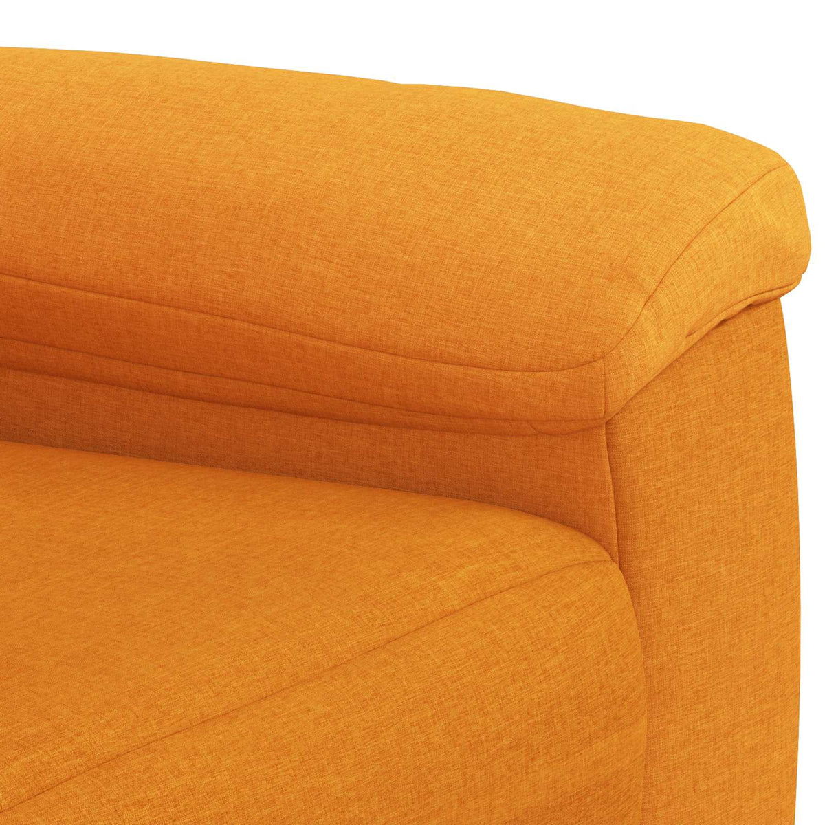 Sofa Tamno žuta 214 x 90 x 95 cm Tkanina
