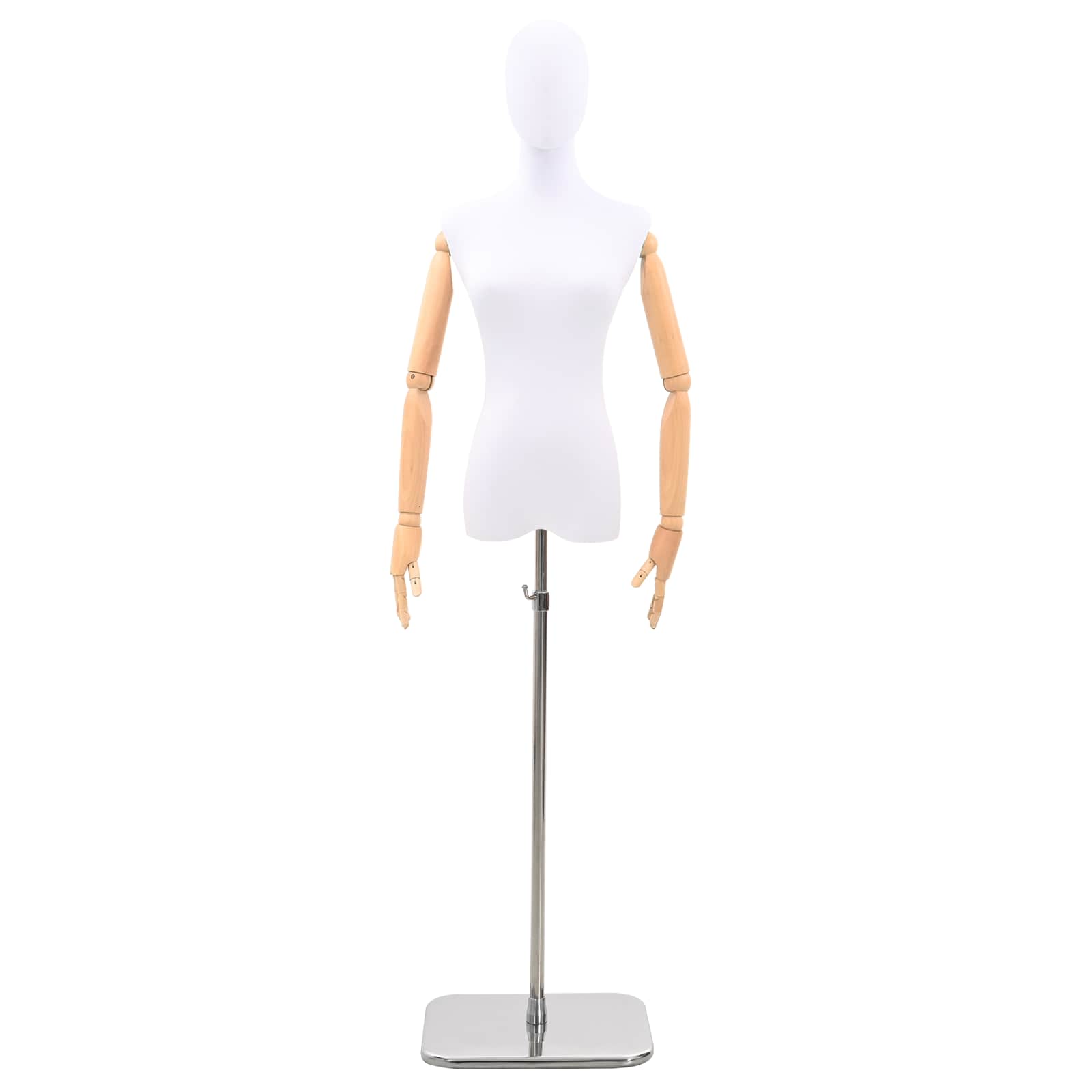 Podesivi maneken 165-213 cm s postoljem Žena PP Bijela