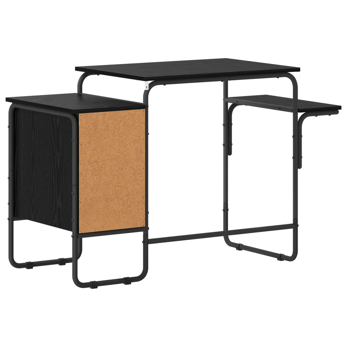 Stol s pohranom Crni hrast 120 x 50 x 75 cm