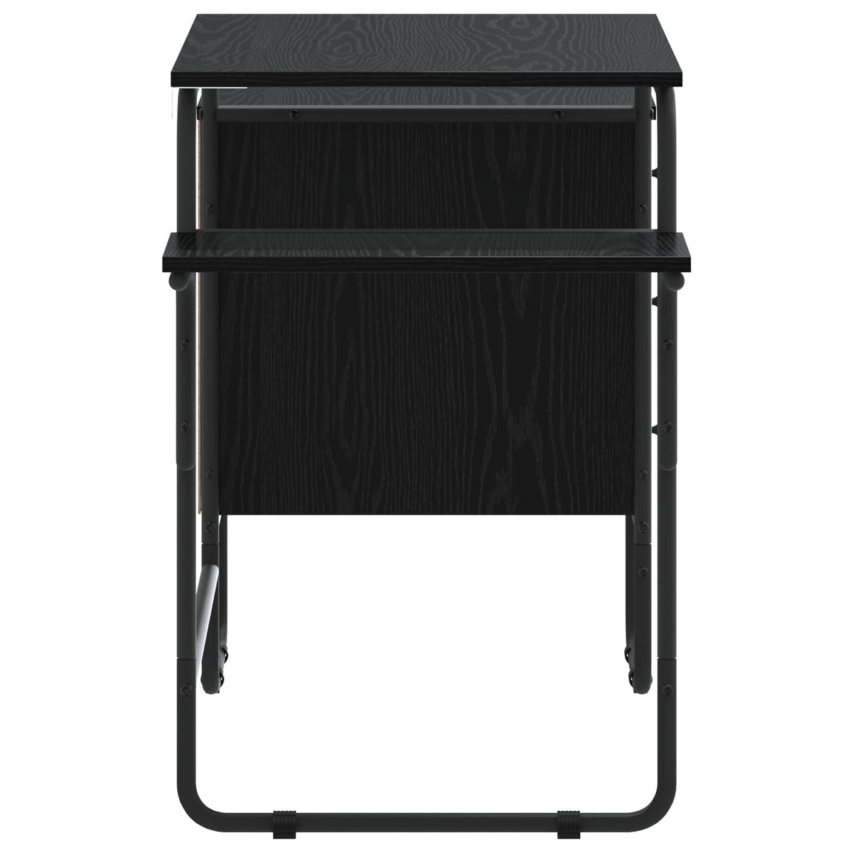 Stol s pohranom Crni hrast 120 x 50 x 75 cm