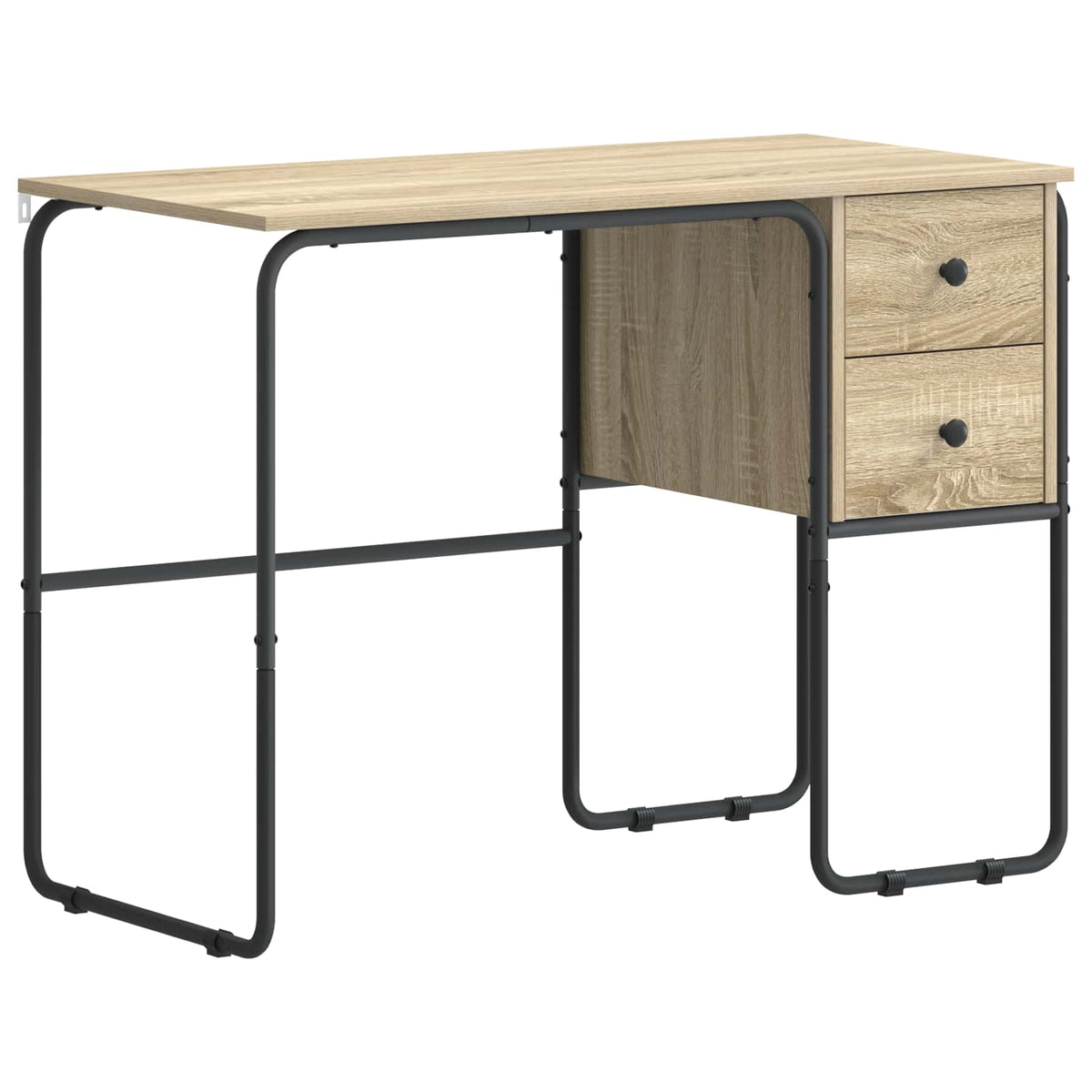 Stol s pohranom Hrast sonoma 100 x 50 x 75 cm