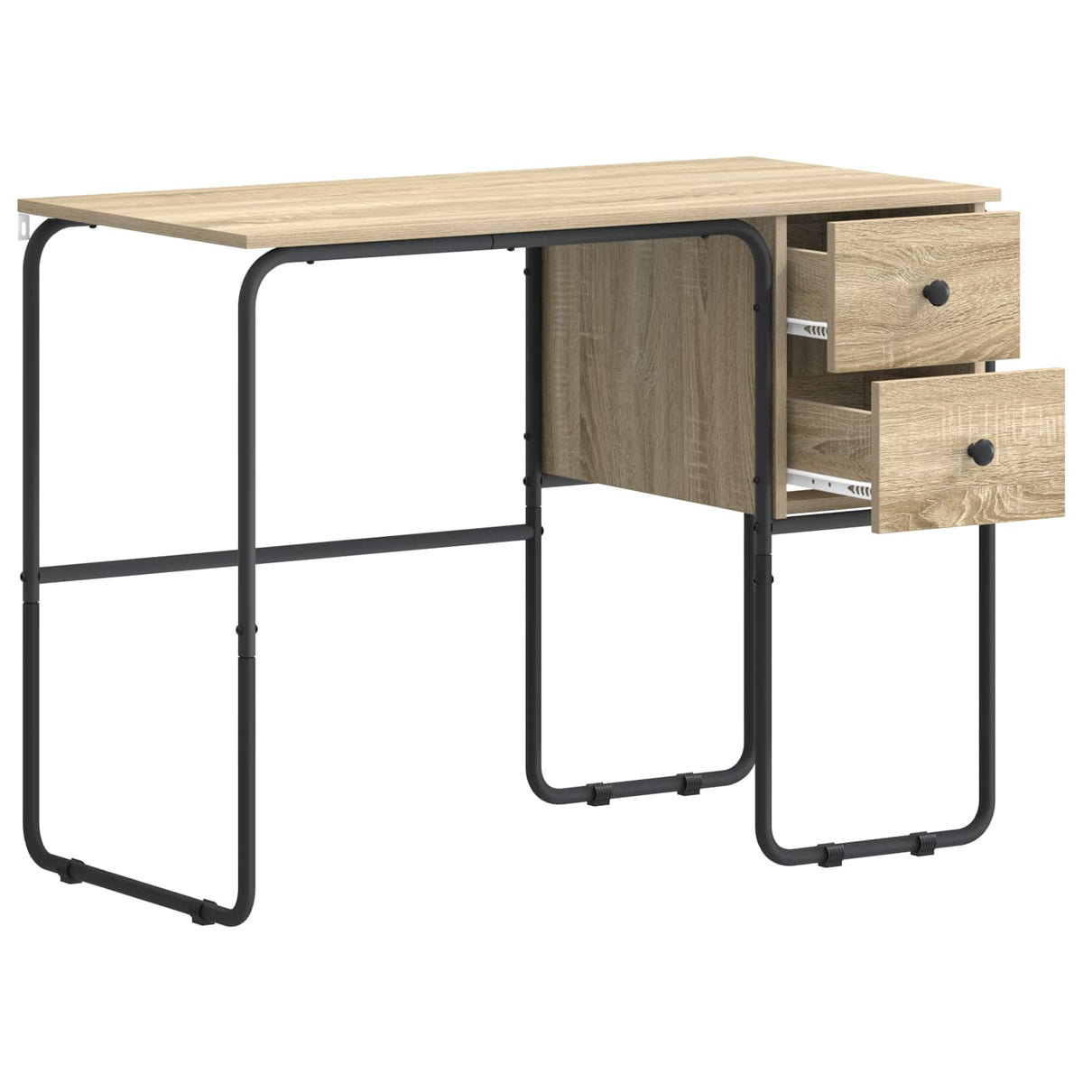 Stol s pohranom Hrast sonoma 100 x 50 x 75 cm