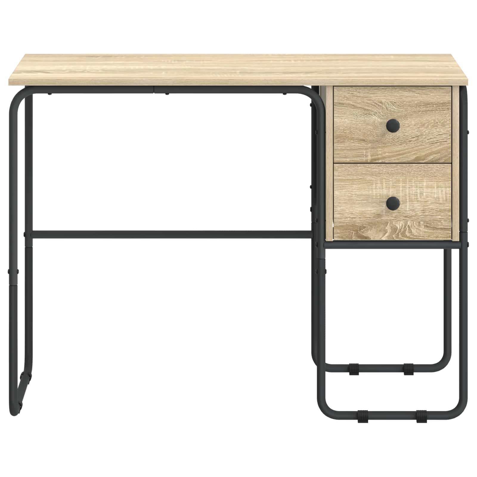 Stol s pohranom Hrast sonoma 100 x 50 x 75 cm