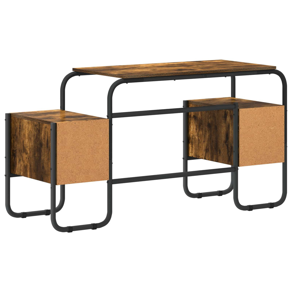 Stol s pohranom Dimljeni hrast 145 x 50 x 75 cm